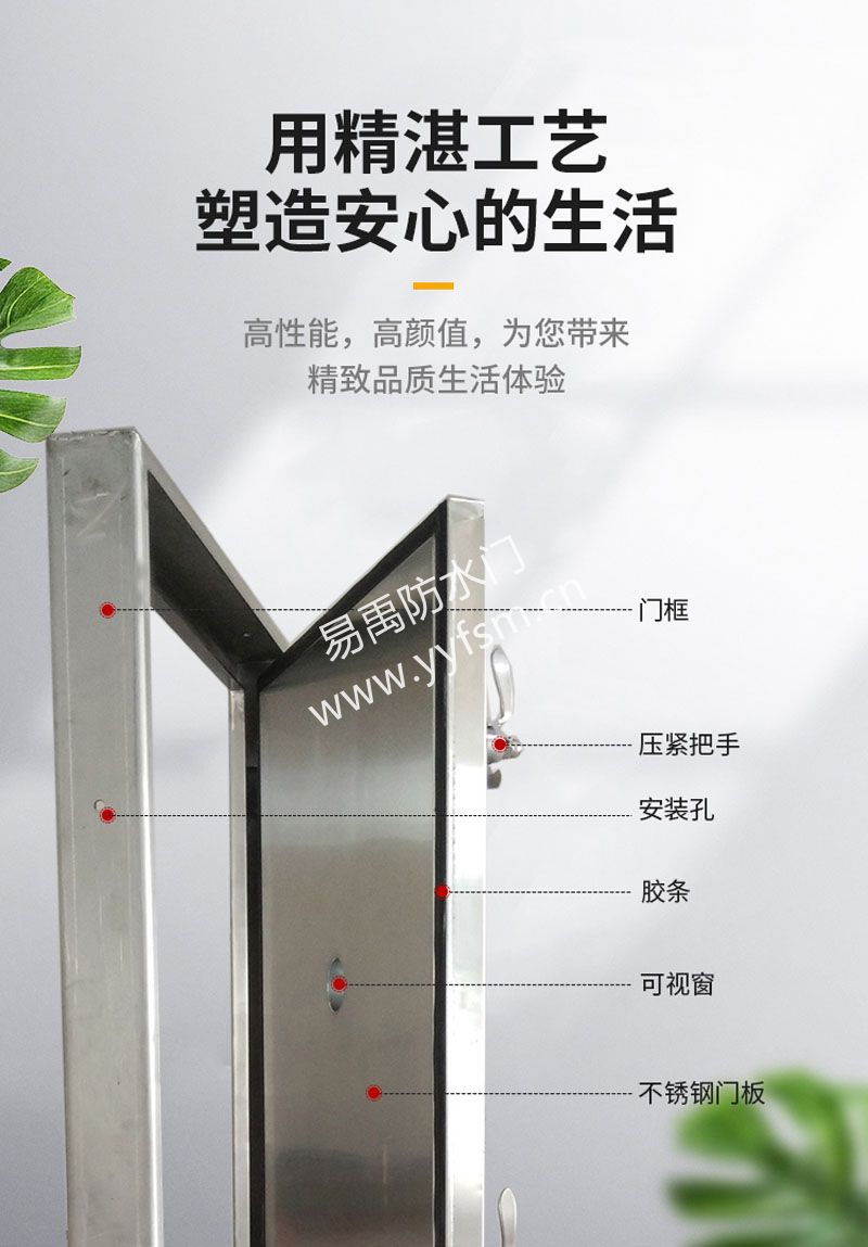 易禹密闭式防水门