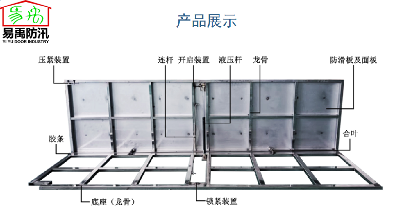 翻板式防淹挡水板产品细节