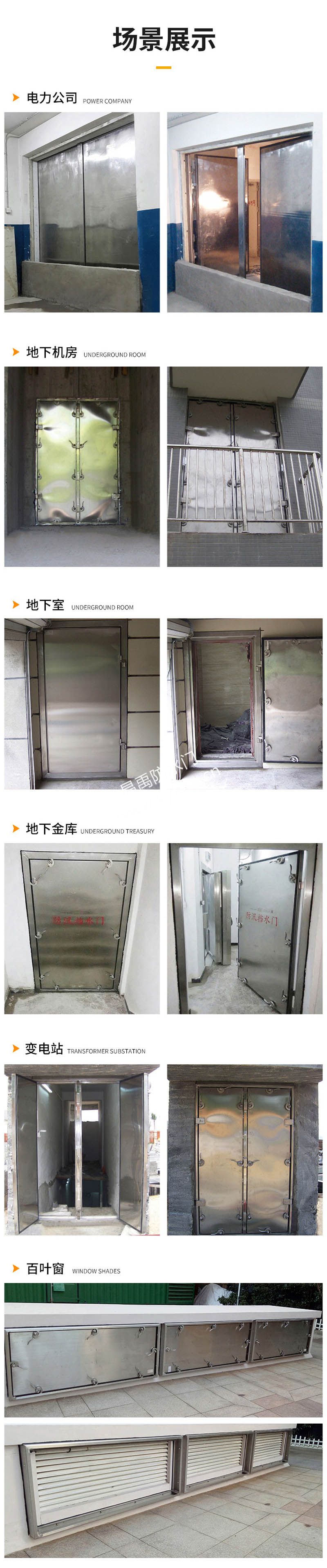 防水密闭门使用案例